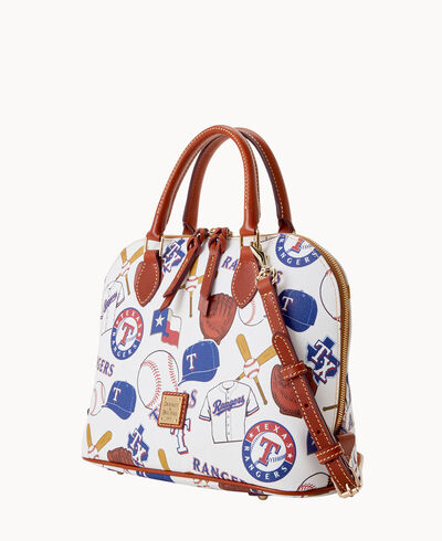 MLB Rangers Zip Zip Satchel