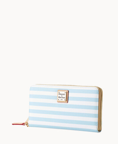 Skipper Large Zip Around Wristlet