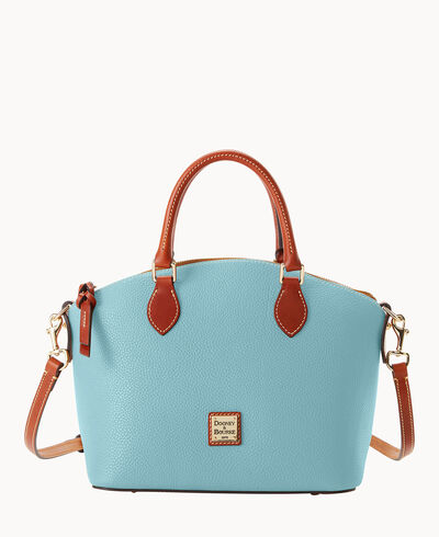 Pebble Grain Geena Satchel