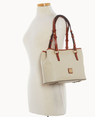 Pebble Grain Small Briana with Pouch
