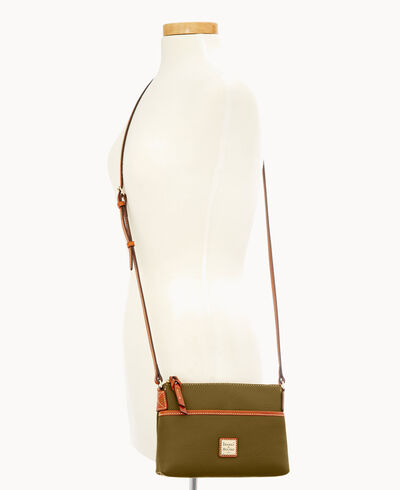 Pebble Grain Ginger Crossbody