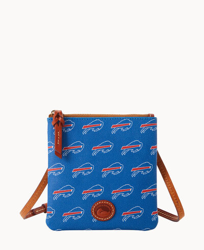 NFL Bills Small North South Top Zip Crossbody