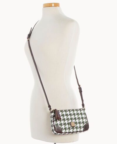 Houndstooth Slim Crossbody
