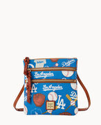 MLB Dodgers North South Triple Zip Crossbody