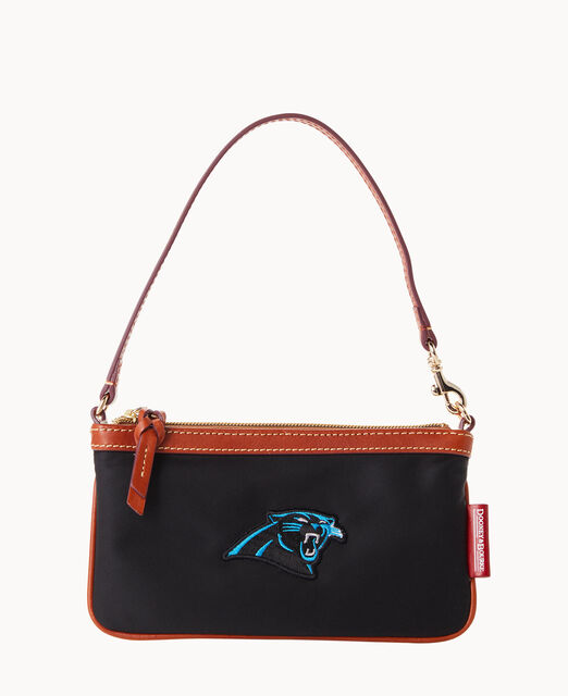 NFL Panthers Large Slim Wristlet