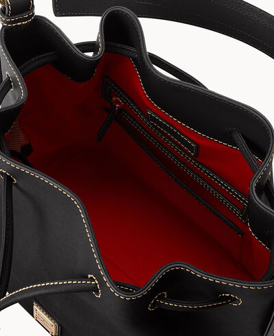 Saffiano Drawstring