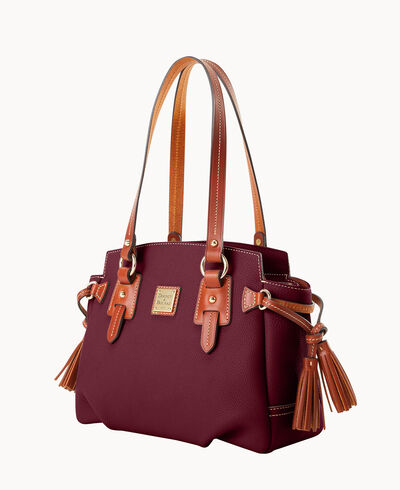 Pebble Grain Small Winged Shopper