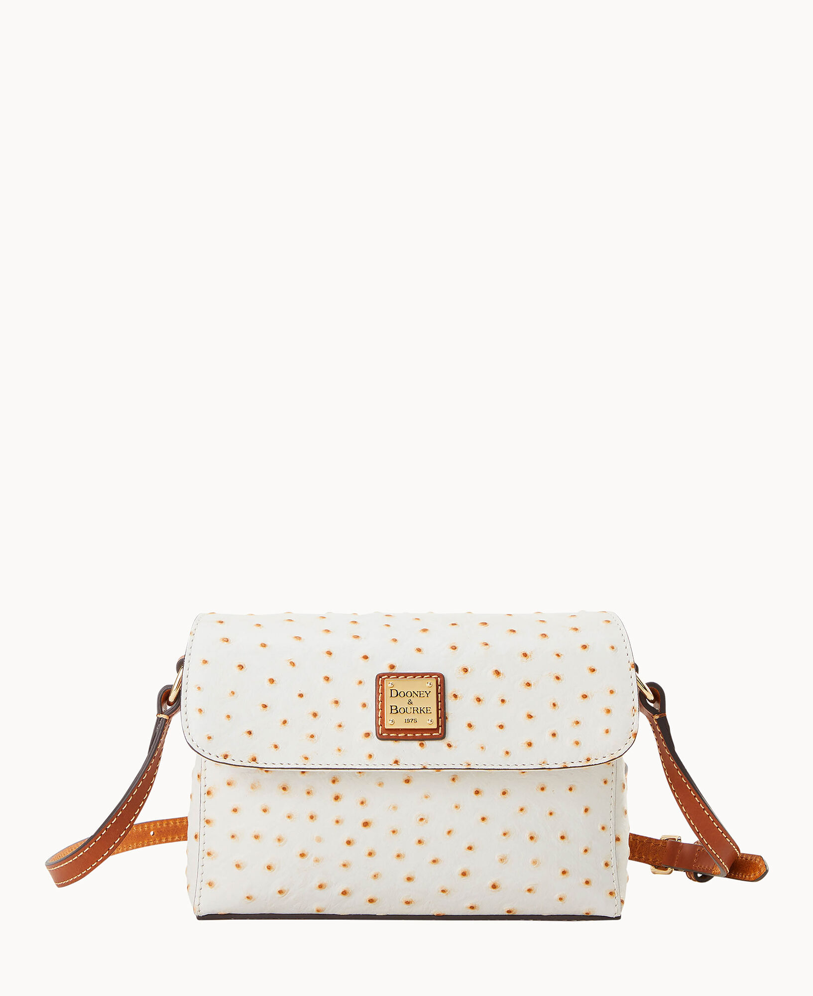 Dooney Bourke Handbag Ostrich Rena Crossbody