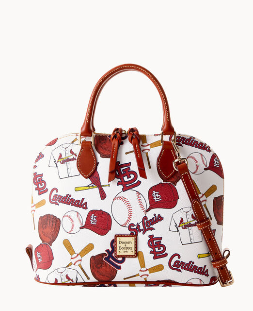 MLB Cardinals Zip Zip Satchel