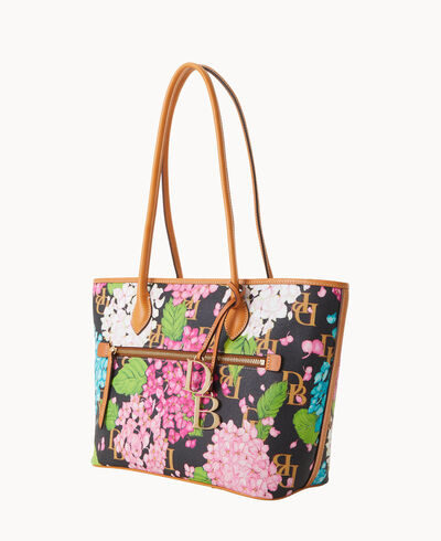 Hydrangea Monogram Tote