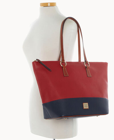 Pebble Color Block Tobi Tote