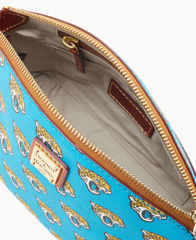 NFL Jaguars Suki Crossbody Med Wristlet