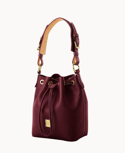 Lucca Leather Small Drawstring