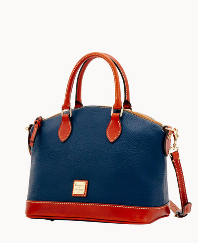 Pebble Grain Darcy Satchel