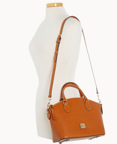 Saffiano Geena Satchel