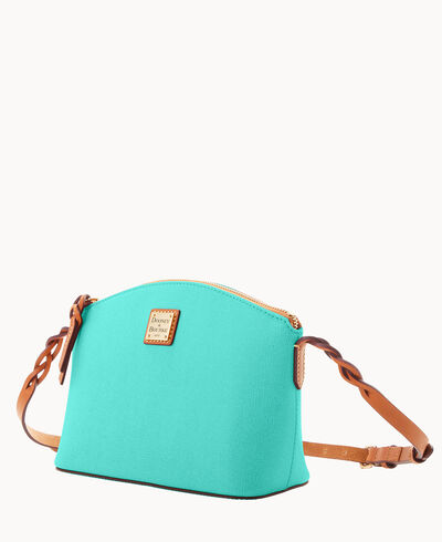 Saffiano Penny Crossbody