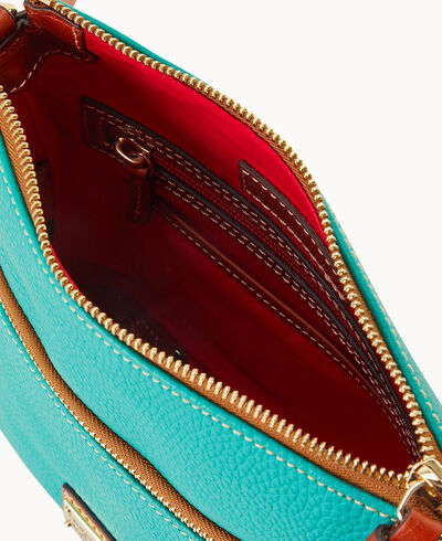 Pebble Grain Small Tassel Crossbody