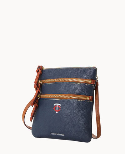 MLB Twins N S Triple Zip Crossbody