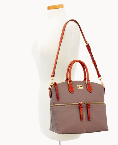Dillen Double Pocket Satchel