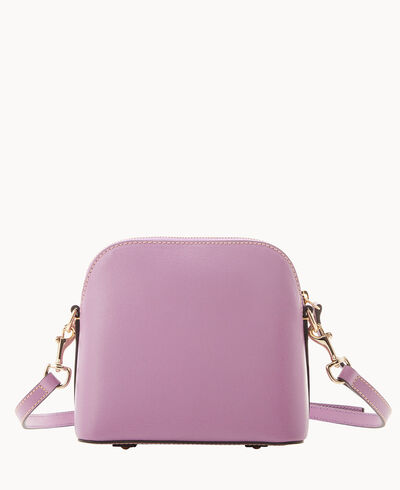 Saffiano Domed Crossbody