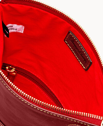 Florentine Foldover Zip Crossbody