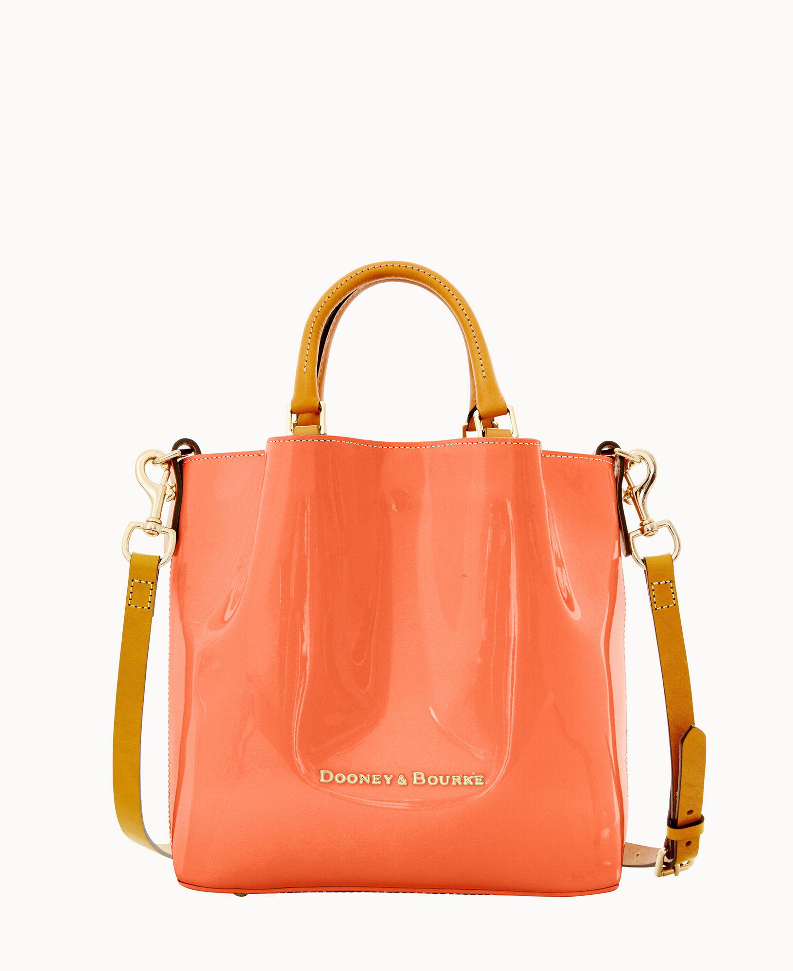 Dooney Bourke City Patent Small Barlow