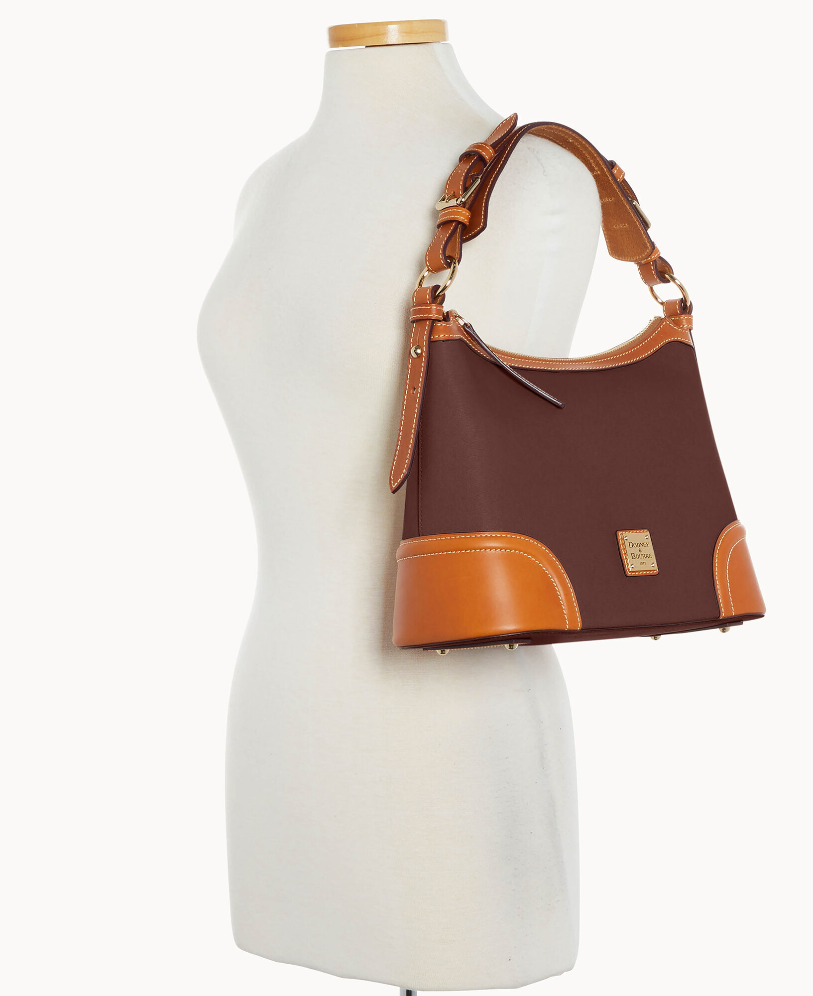 Dooney Bourke Saffiano Hobo