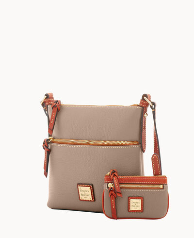Pebble Grain Letter Carrier And Small Coin Case