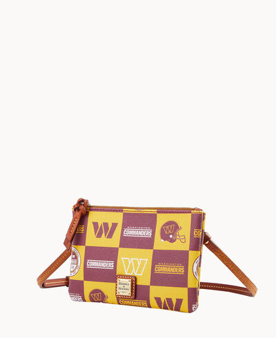 NFL Commanders Top Zip Crossbody