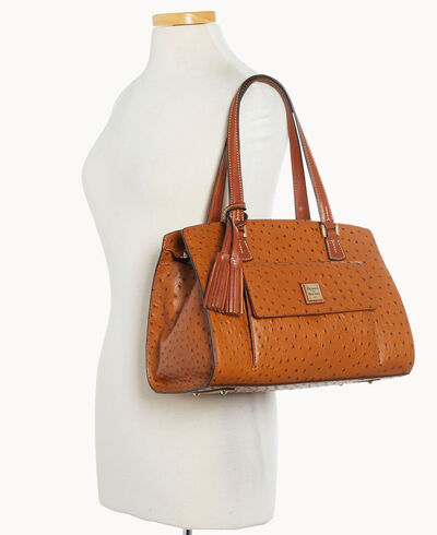 Ostrich Shoulder Bag