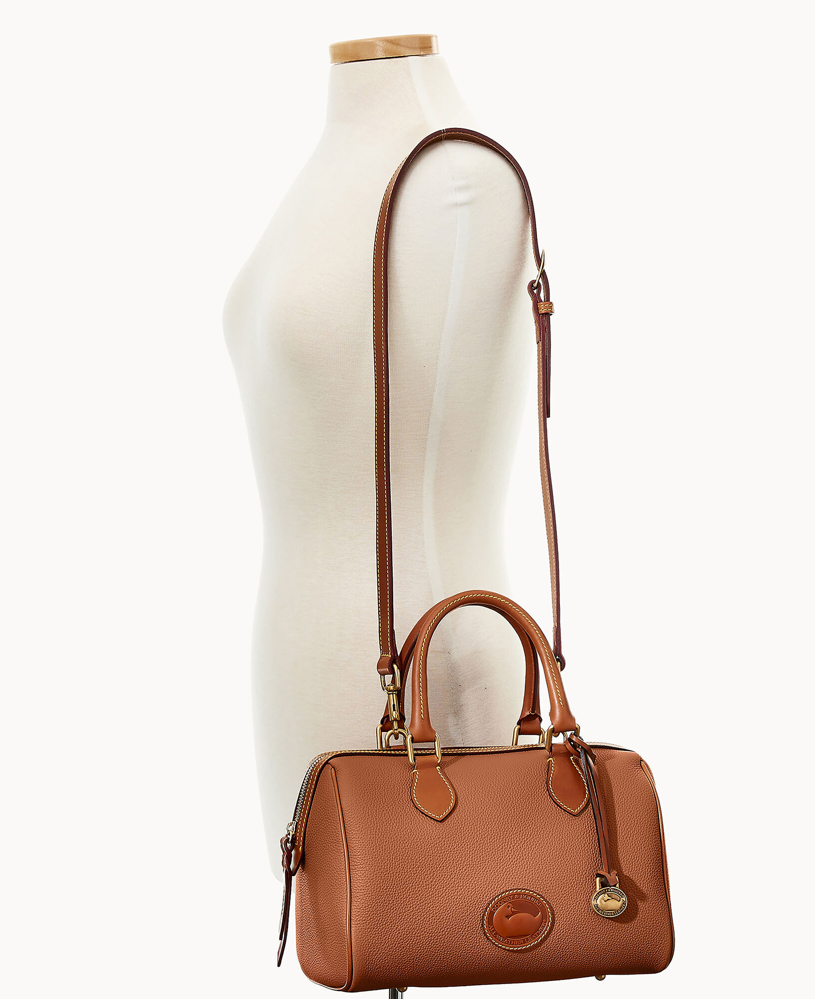 Dooney classic satchel top