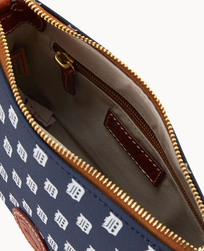 MLB Tigers Crossbody Pouchette