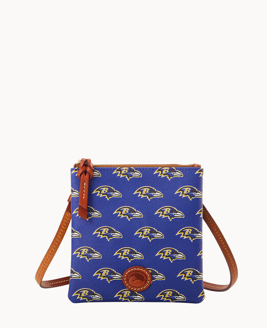 NFL Ravens Small North South Top Zip Crossbody