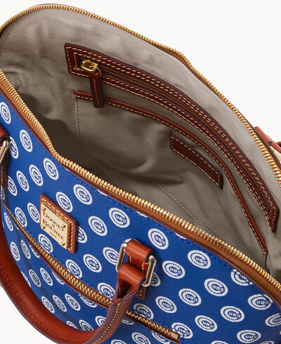 MLB Cubs Domed Zip Satchel