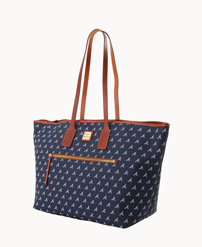 MLB Braves Large Tote