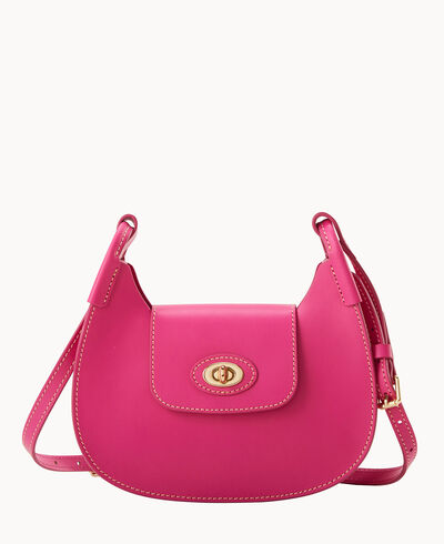 Sweety Leather Crossbody Hobo