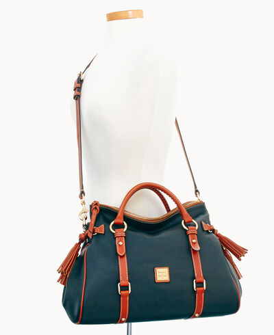 Pebble Grain Large Satchel