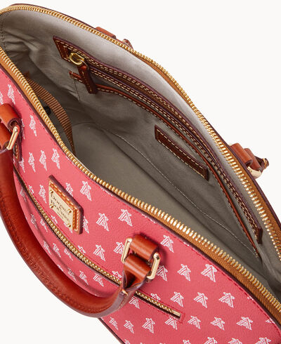 MLB Angels Domed Zip Satchel