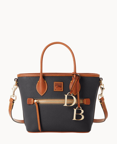 Pebble Grain Small Handle Tote