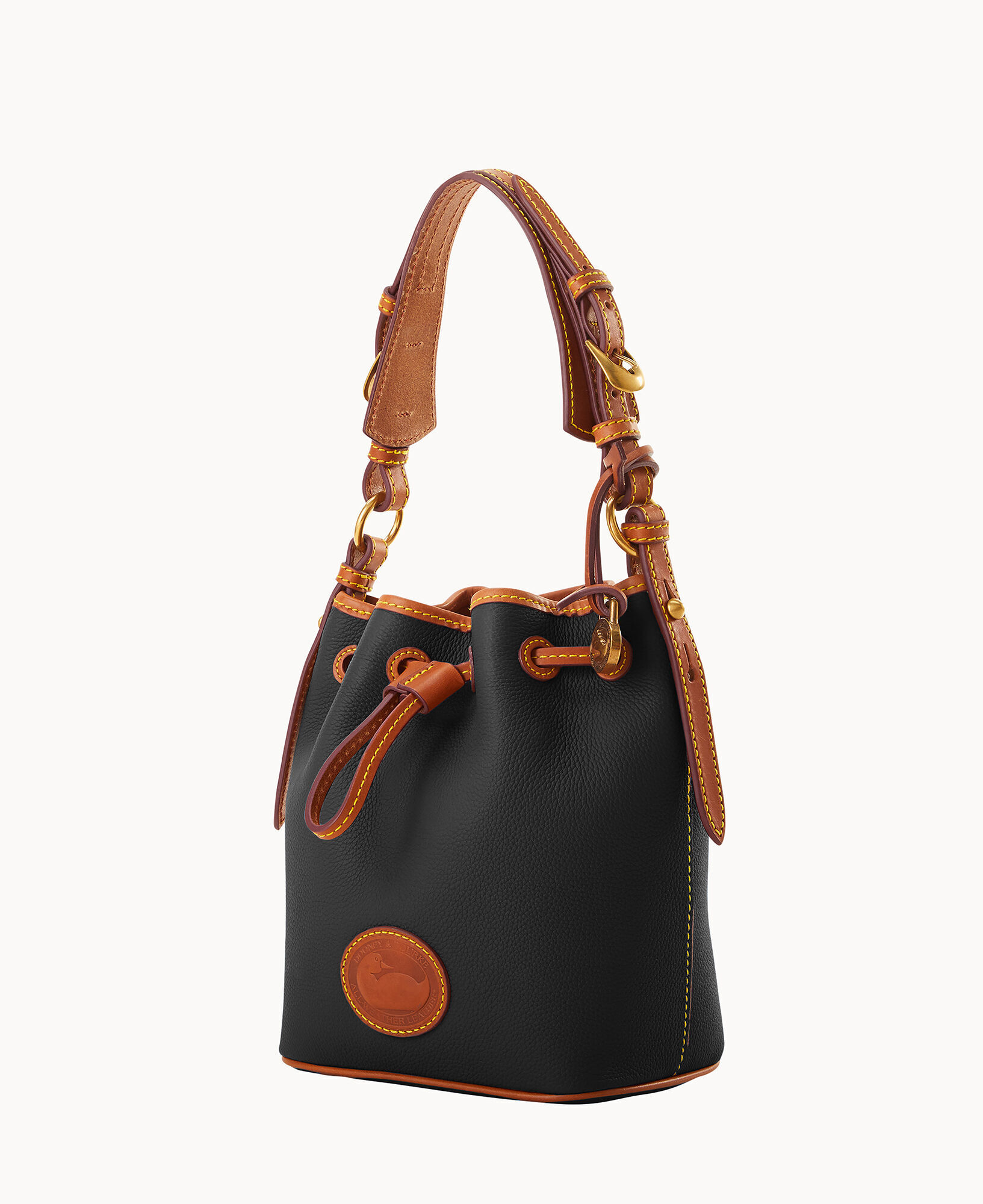 Dooney Bourke All Weather Leather 3.0 Mini Drawstring 17