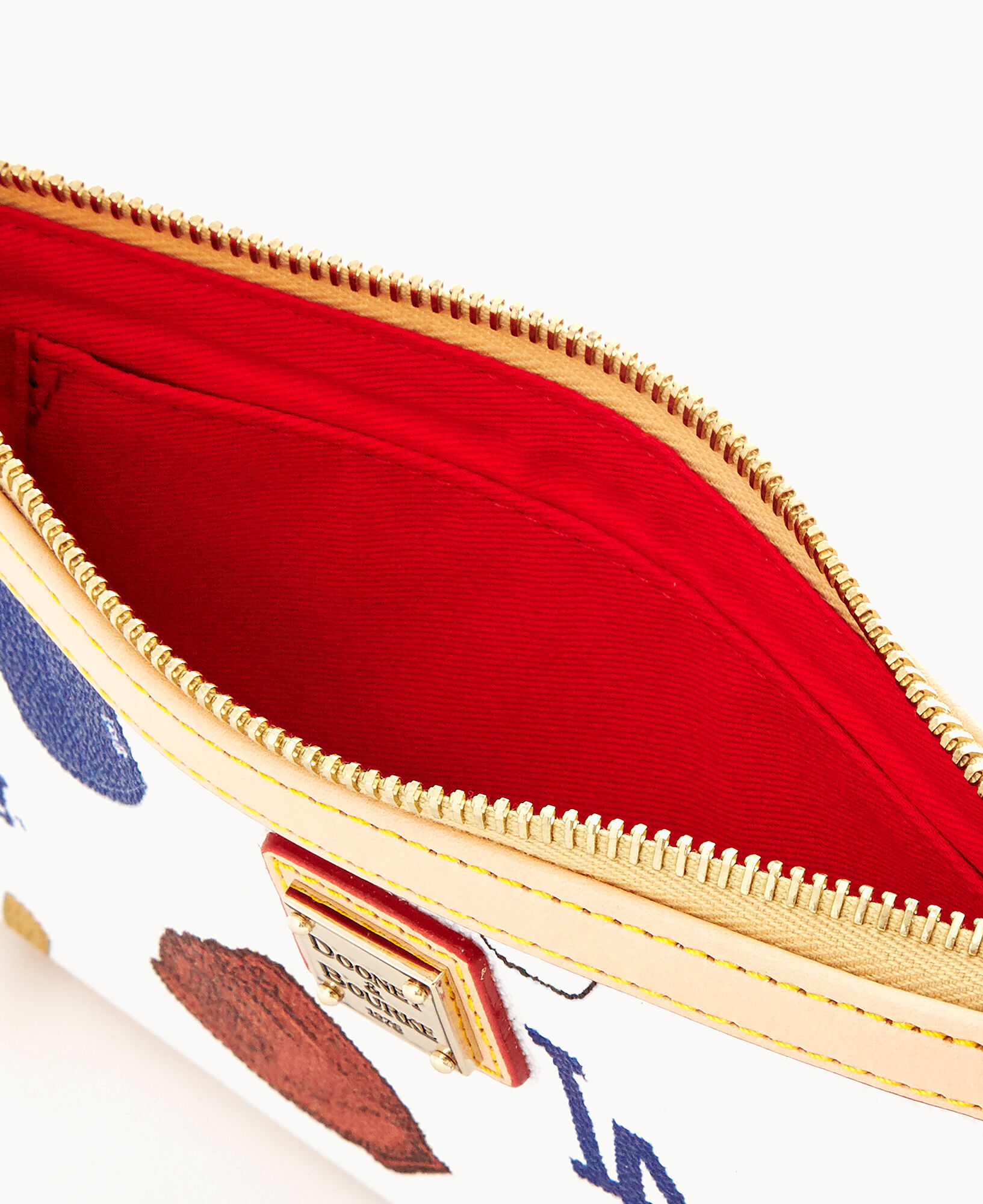 Dooney Bourke MLB Dodgers Large Slim Wristlet