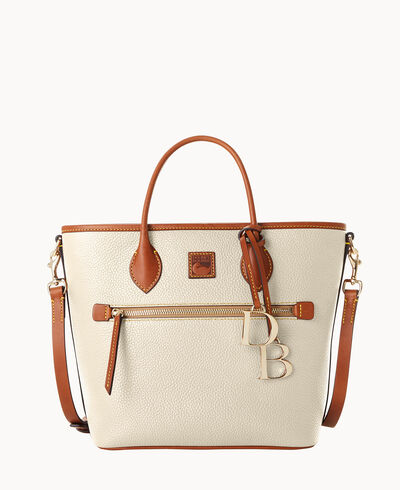 Pebble Grain Handle Tote