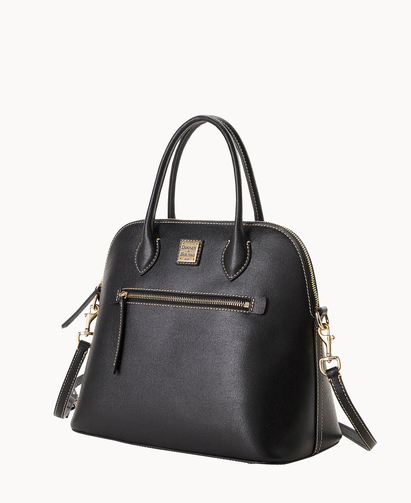 Dooney Bourke Saffiano Large Domed Satchel