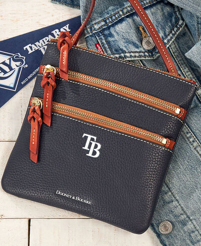 MLB Rays North South Triple Zip Crossbody