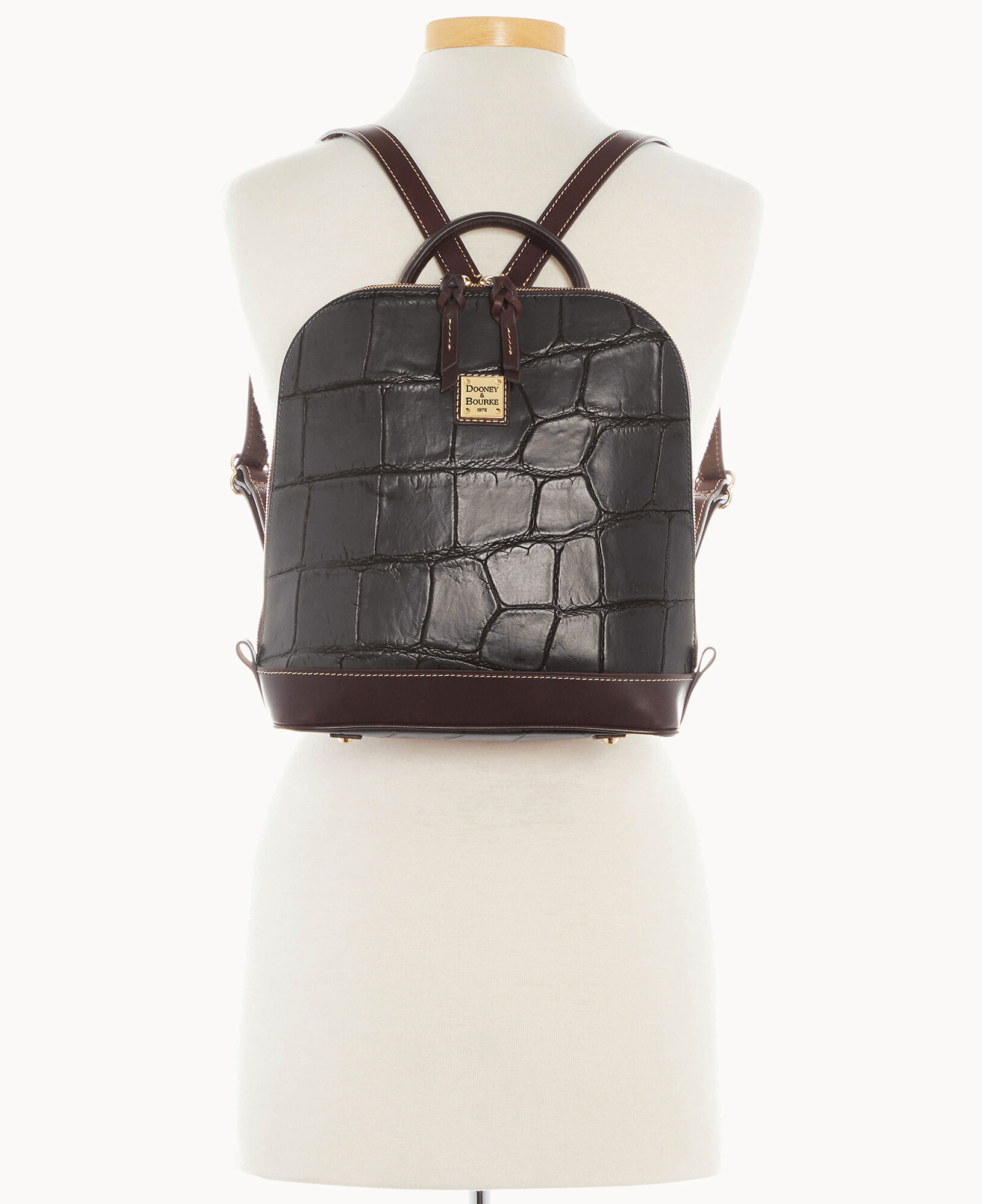 100%正規品 Dooney & Bourke Denison Zip Pod Backpack バッグ