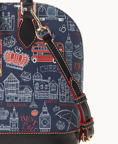 Disney England20 Zip Satchel