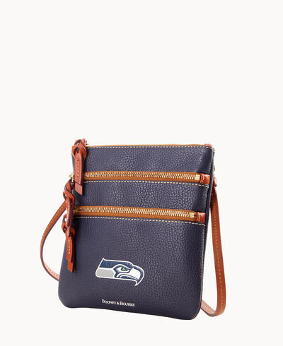 NFL Seahawks Triple Zip Crossbody