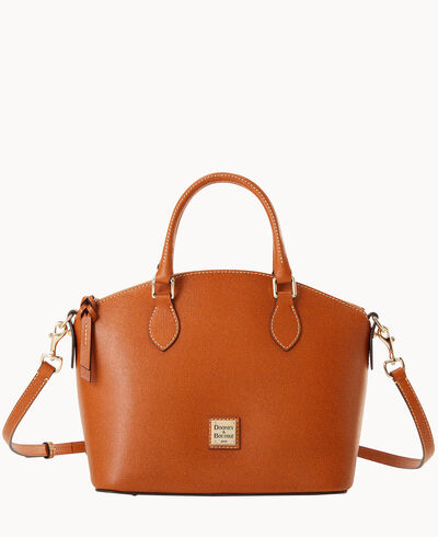 Saffiano Geena Satchel