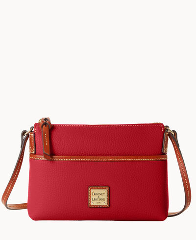 Pebble Grain Ginger Crossbody