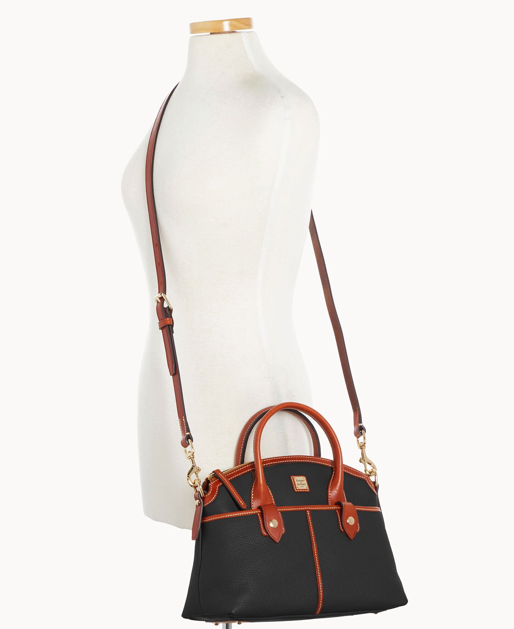 Dooney & bourke camden deals saffiano leather domed satchel
